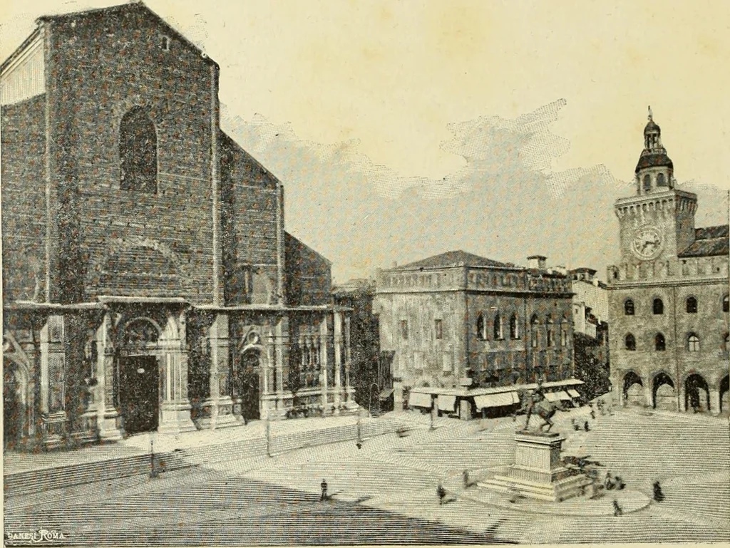 An illustration from L'architettura a Bologna nel Rinascimento, 1899, leaf 17