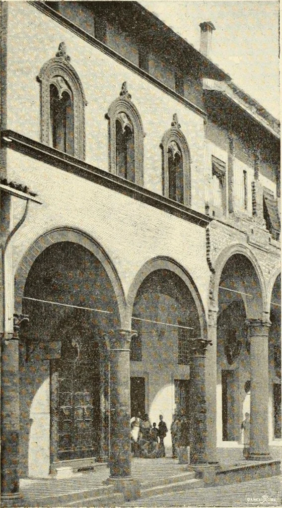 An illustration from L'architettura a Bologna nel Rinascimento, 1899, leaf 178