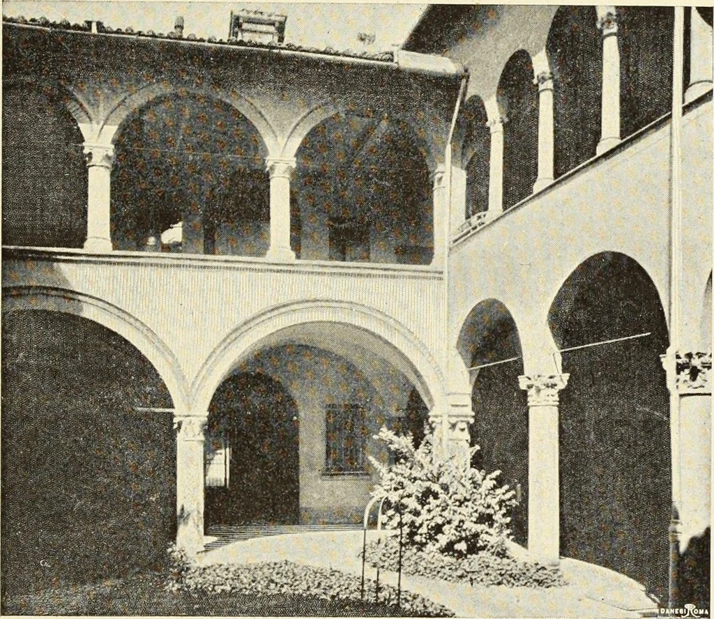 An illustration from L'architettura a Bologna nel Rinascimento, 1899, leaf 182