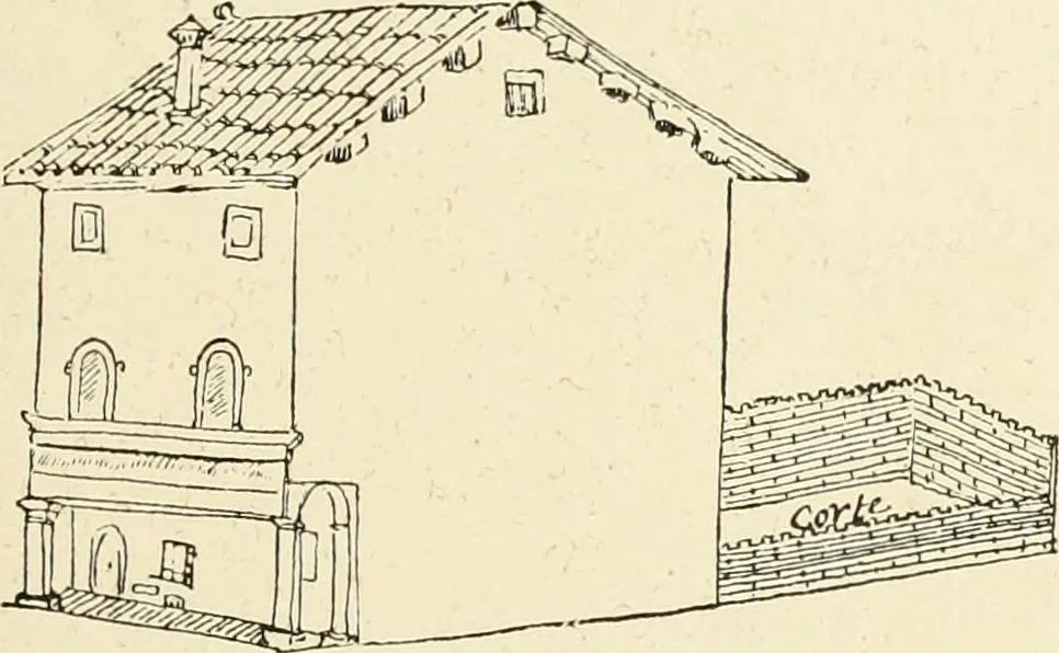 An illustration from L'architettura a Bologna nel Rinascimento, 1899, leaf 188