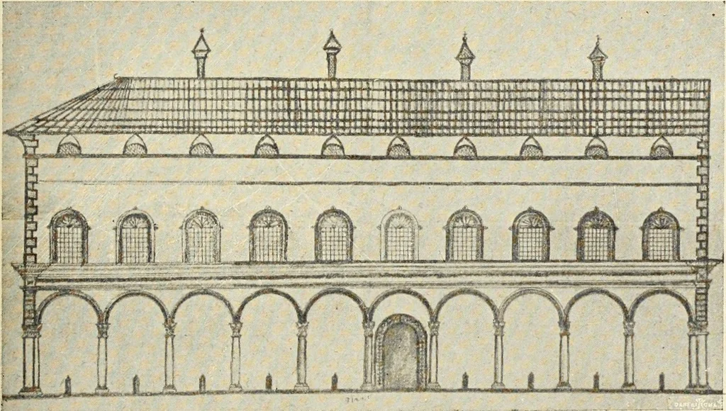 An illustration from L'architettura a Bologna nel Rinascimento, 1899, leaf 192