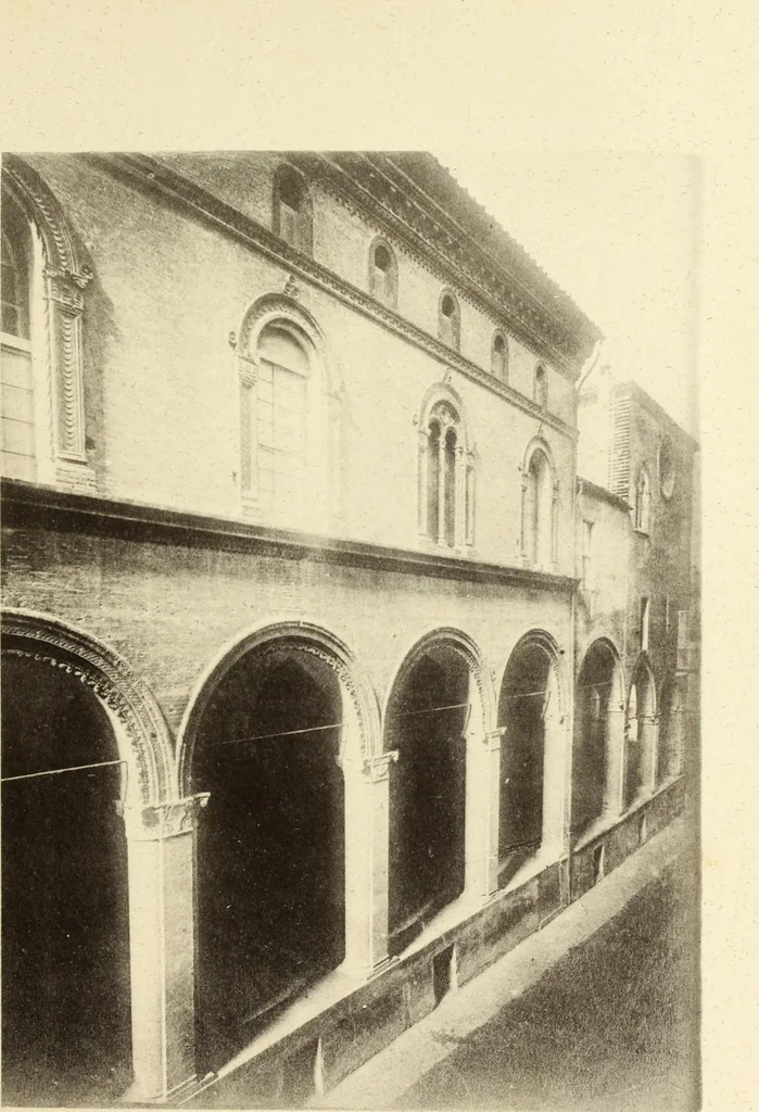 An illustration from L'architettura a Bologna nel Rinascimento, 1899, leaf 196