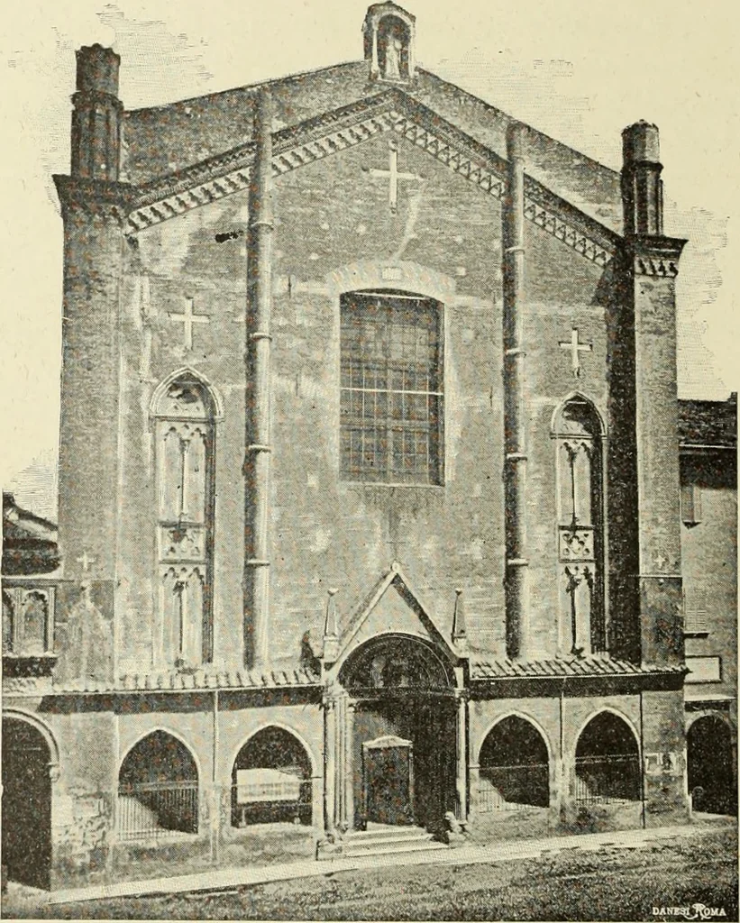 An illustration from L'architettura a Bologna nel Rinascimento, 1899, leaf 21