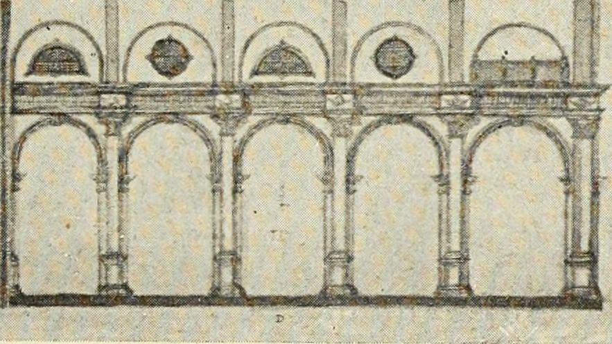 An illustration from L'architettura a Bologna nel Rinascimento, 1899, leaf 214