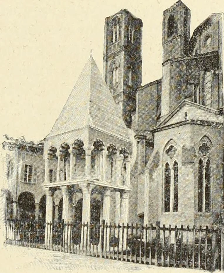 An illustration from L'architettura a Bologna nel Rinascimento, 1899, leaf 22