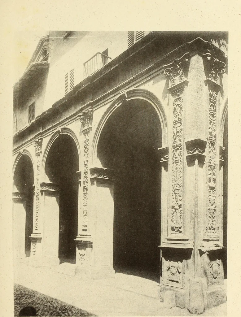 An illustration from L'architettura a Bologna nel Rinascimento, 1899, leaf 224