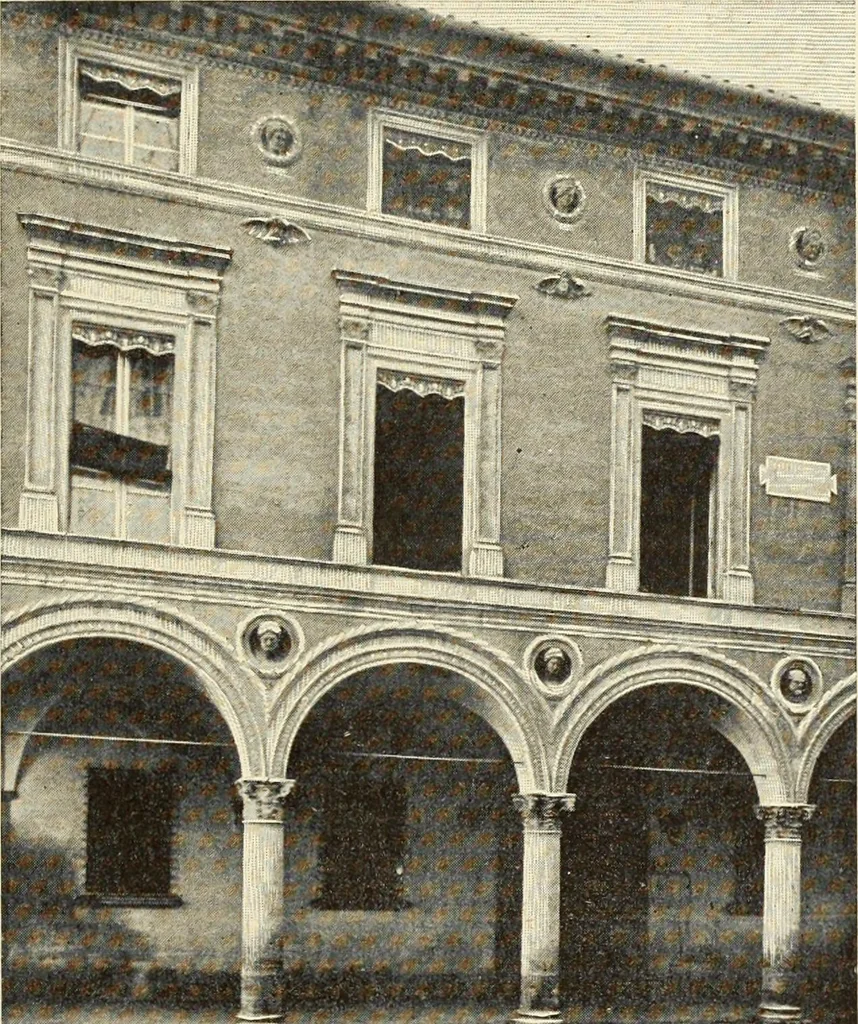 An illustration from L'architettura a Bologna nel Rinascimento, 1899, leaf 230