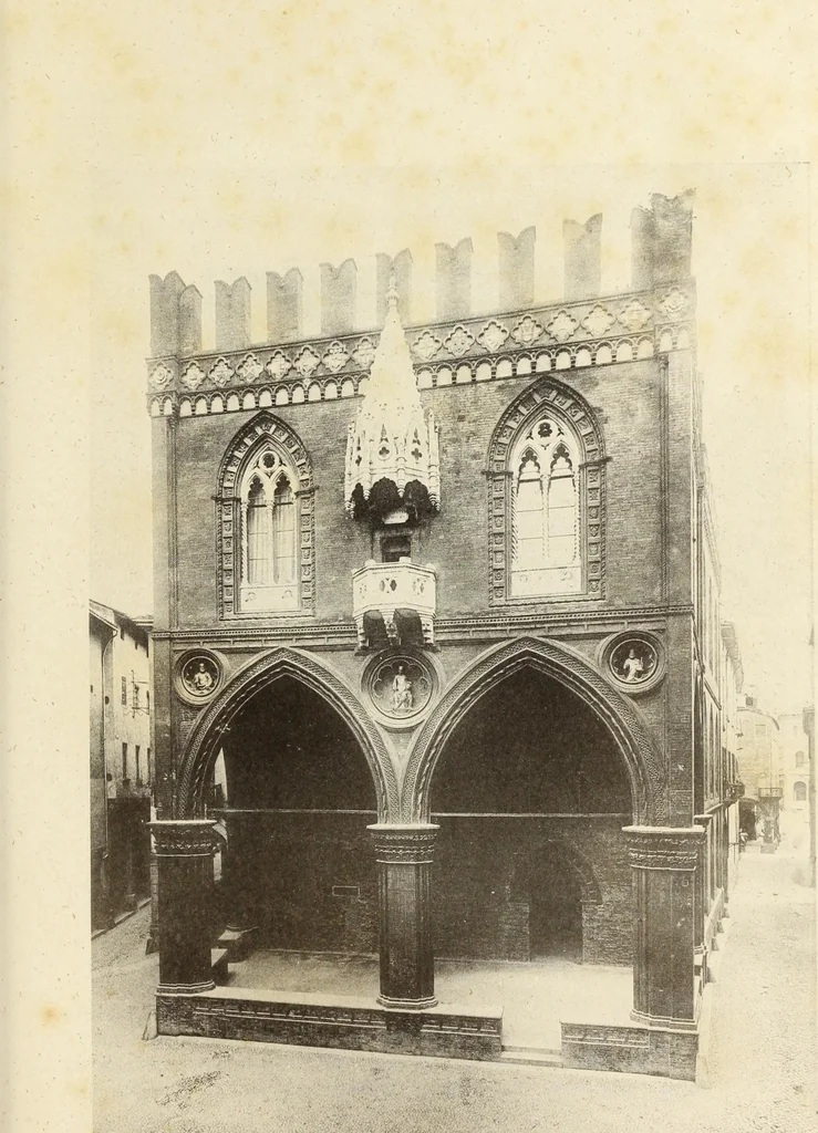 An illustration from L'architettura a Bologna nel Rinascimento, 1899, leaf 26