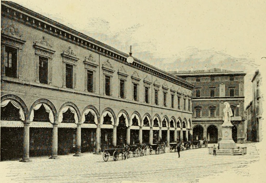 An illustration from L'architettura a Bologna nel Rinascimento, 1899, leaf 261
