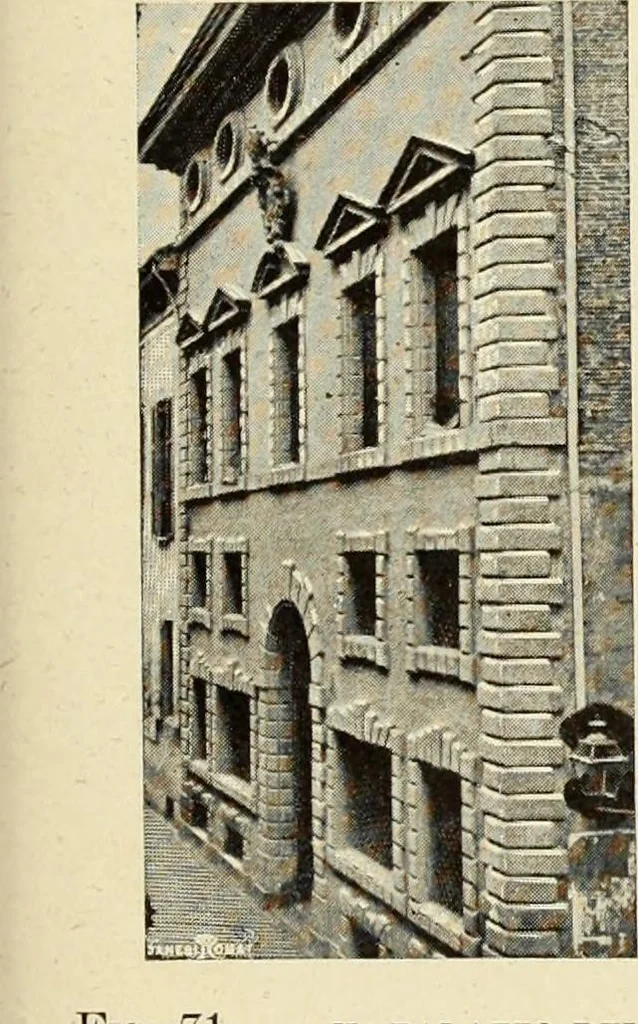 An illustration from L'architettura a Bologna nel Rinascimento, 1899, leaf 266
