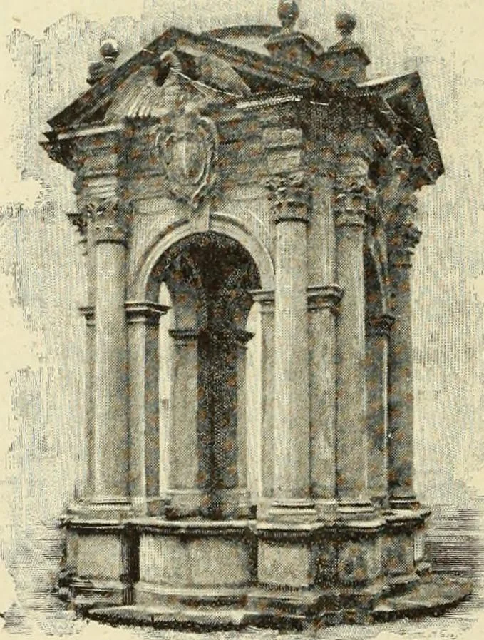 An illustration from L'architettura a Bologna nel Rinascimento, 1899, leaf 271