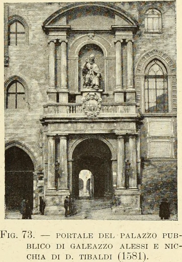 An illustration from L'architettura a Bologna nel Rinascimento, 1899, leaf 272