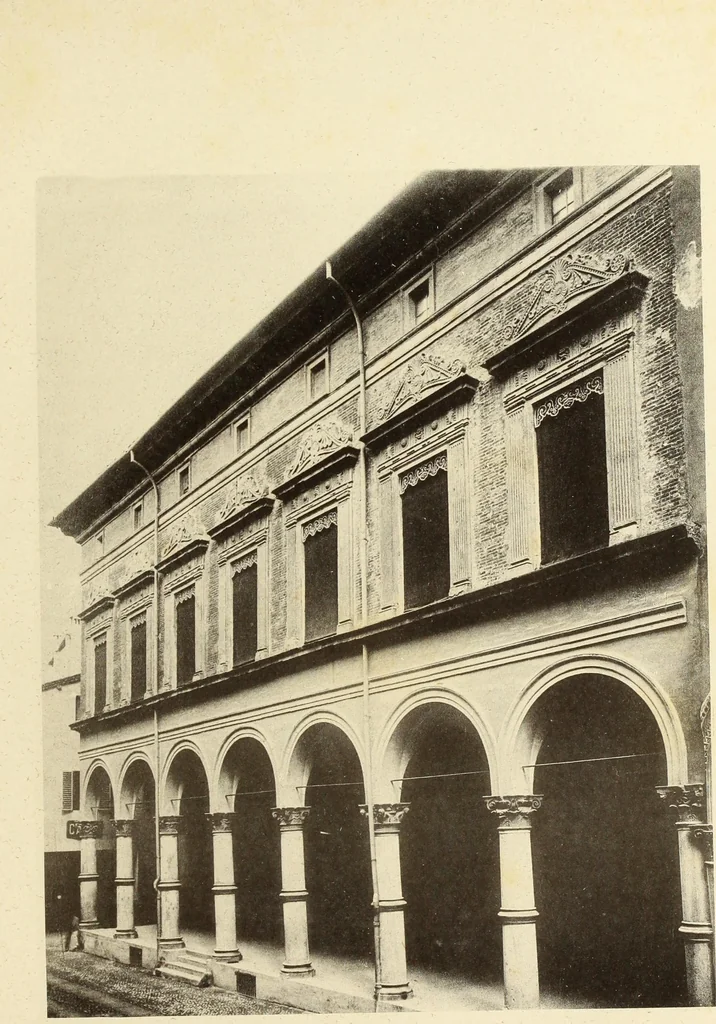 An illustration from L'architettura a Bologna nel Rinascimento, 1899, leaf 282