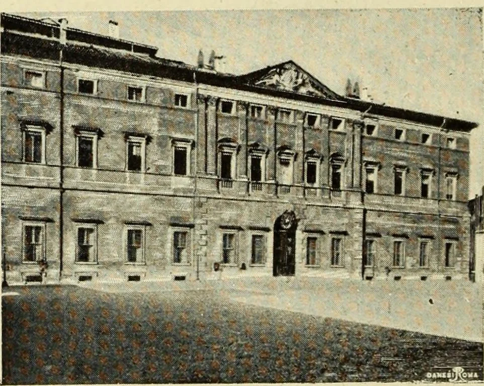 An illustration from L'architettura a Bologna nel Rinascimento, 1899, leaf 287