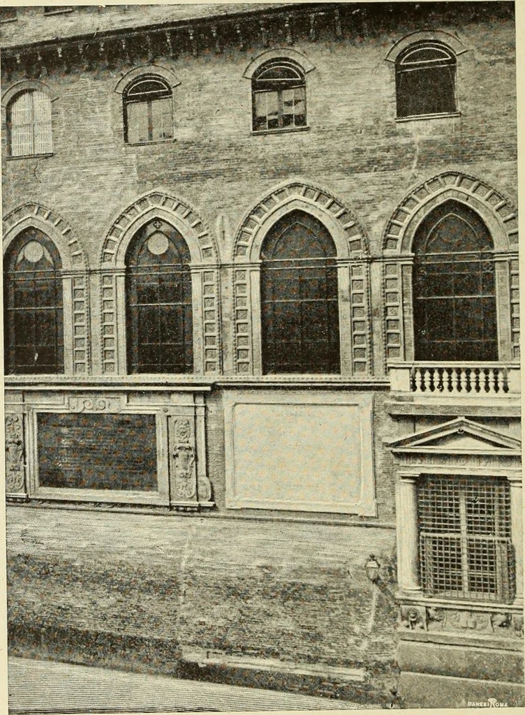 An illustration from L'architettura a Bologna nel Rinascimento, 1899, leaf 47