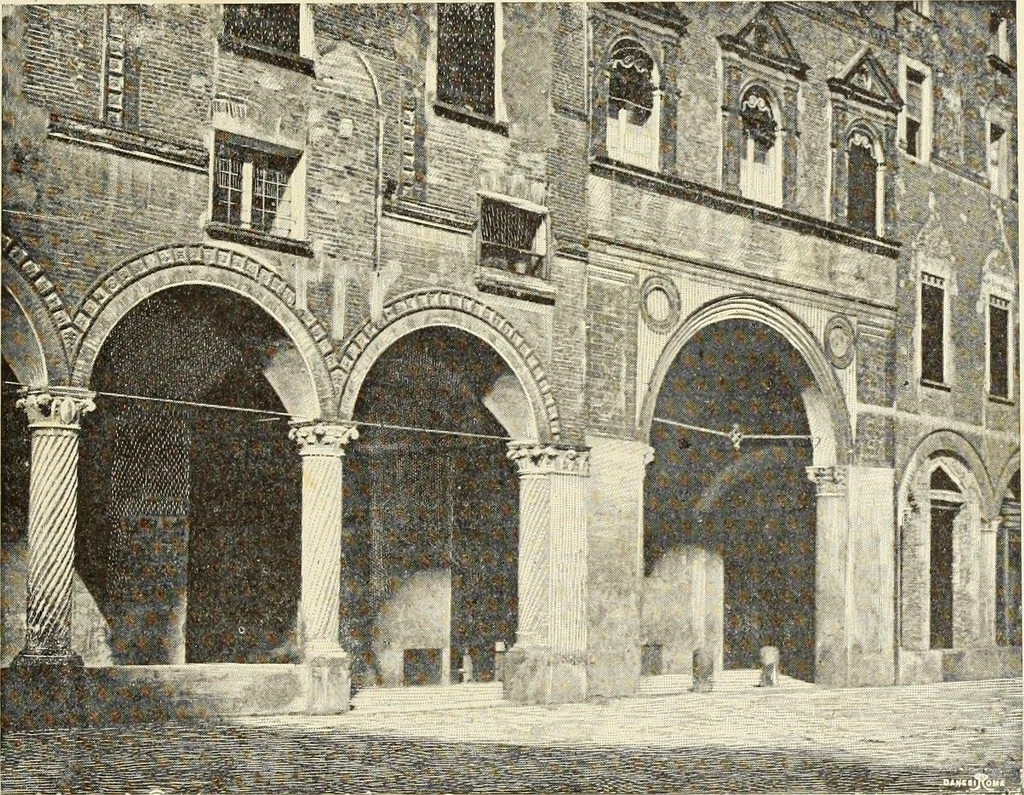 An illustration from L'architettura a Bologna nel Rinascimento, 1899, leaf 54