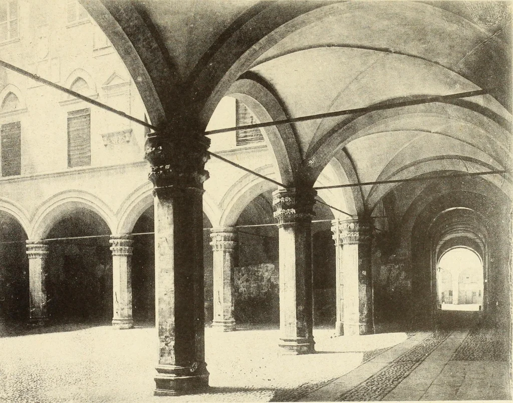 An illustration from L'architettura a Bologna nel Rinascimento, 1899, leaf 62