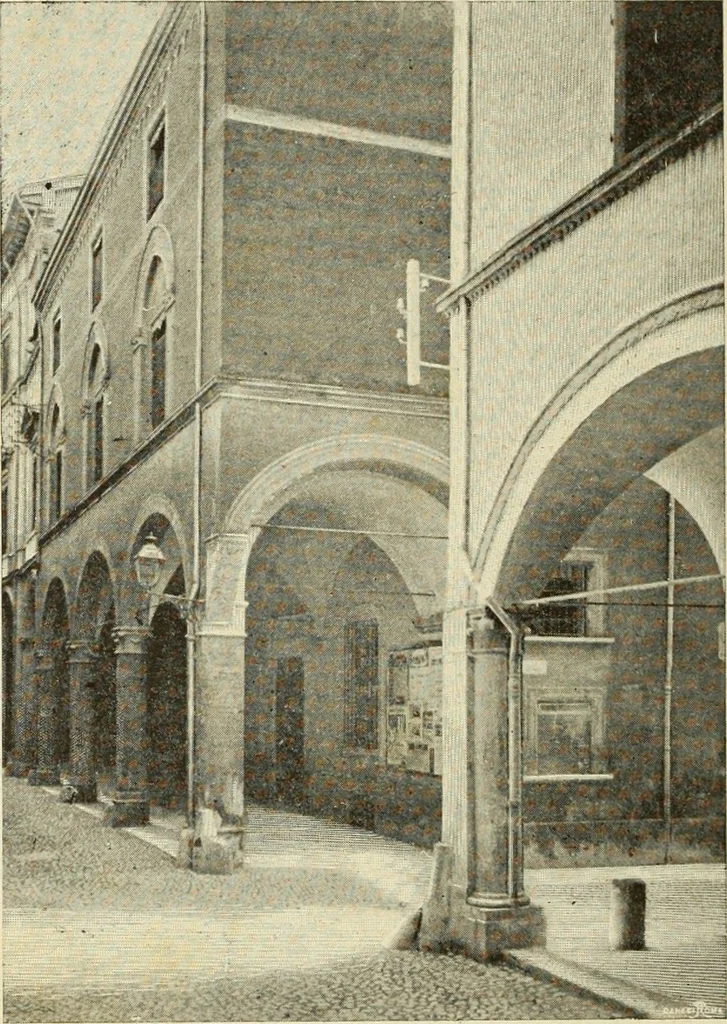 An illustration from L'architettura a Bologna nel Rinascimento, 1899, leaf 75
