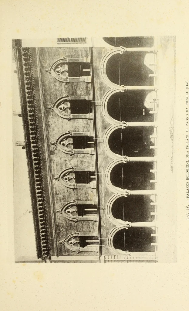 An illustration from L'architettura a Bologna nel Rinascimento, 1899, leaf 80