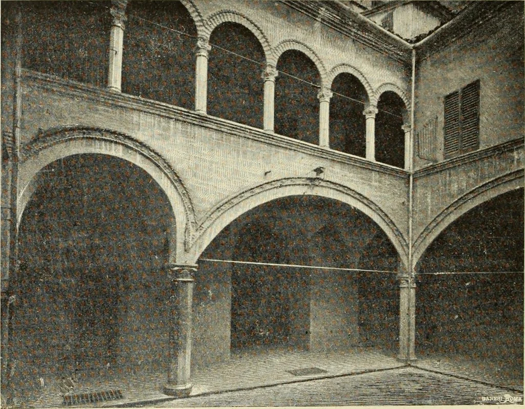 An illustration from L'architettura a Bologna nel Rinascimento, 1899, leaf 87