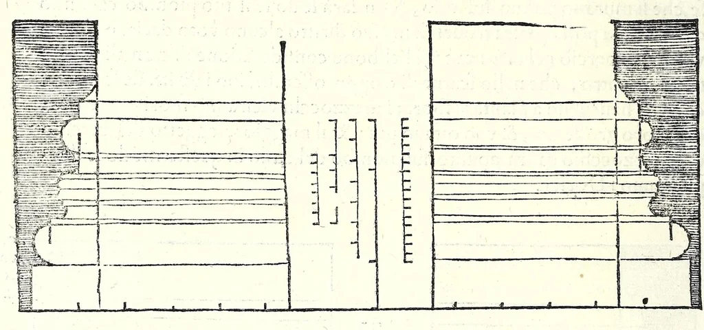 An illustration from L'architettura di Leonbatista Alberti, 1550, leaf 220