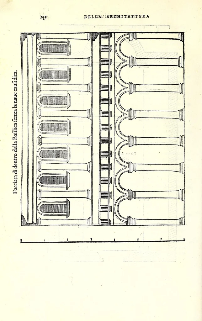 An illustration from L'architettura di Leonbatista Alberti, 1550, leaf 256
