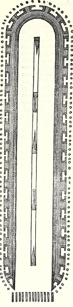 An illustration from L'architettura di Leonbatista Alberti, 1550, leaf 316