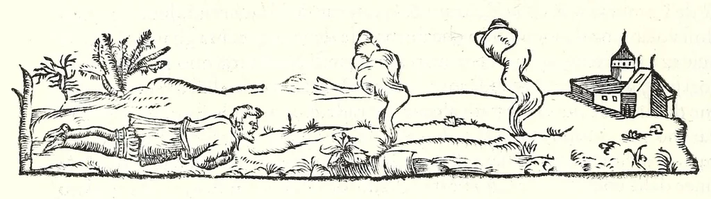 An illustration from L'architettura di Leonbatista Alberti, 1550, leaf 376