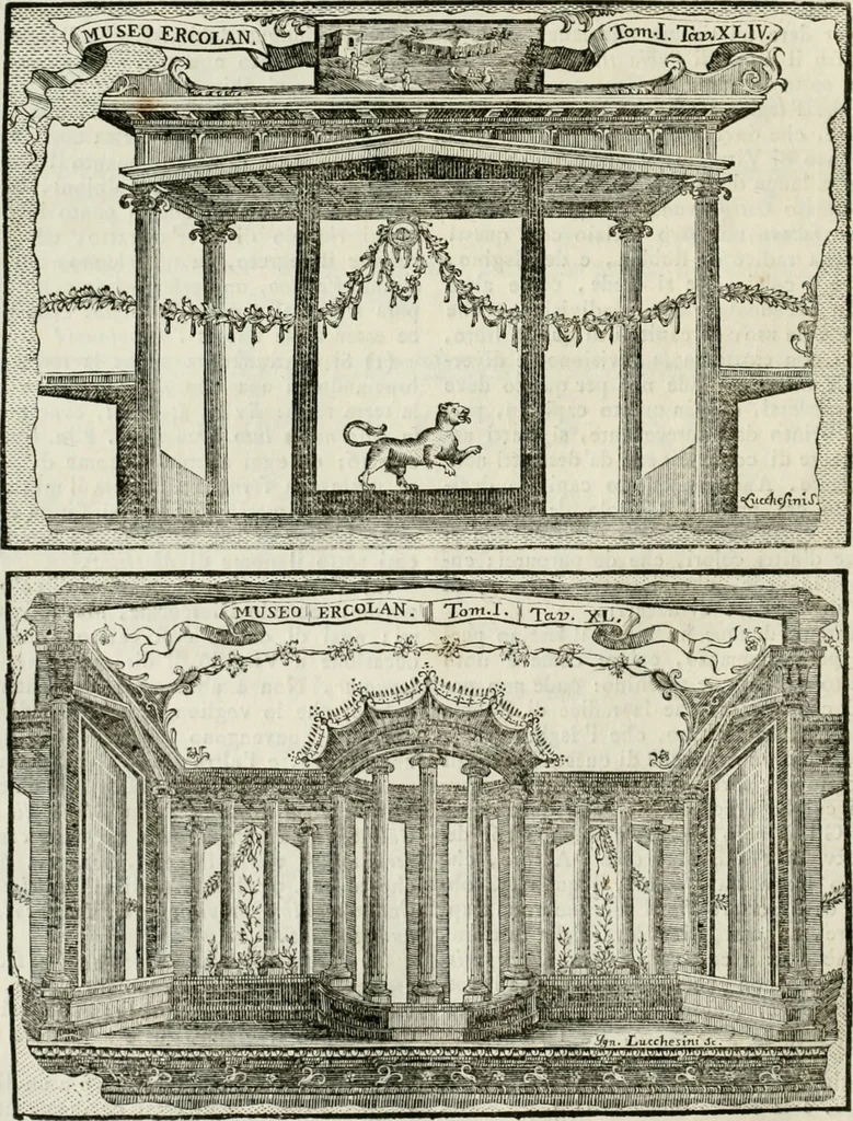 An illustration from L'architettura di Marco Vitruvio Pollione, 1790, leaf 201