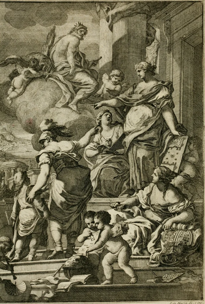An illustration from L'architettura di Marco Vitruvio Pollione, 1790, leaf 3