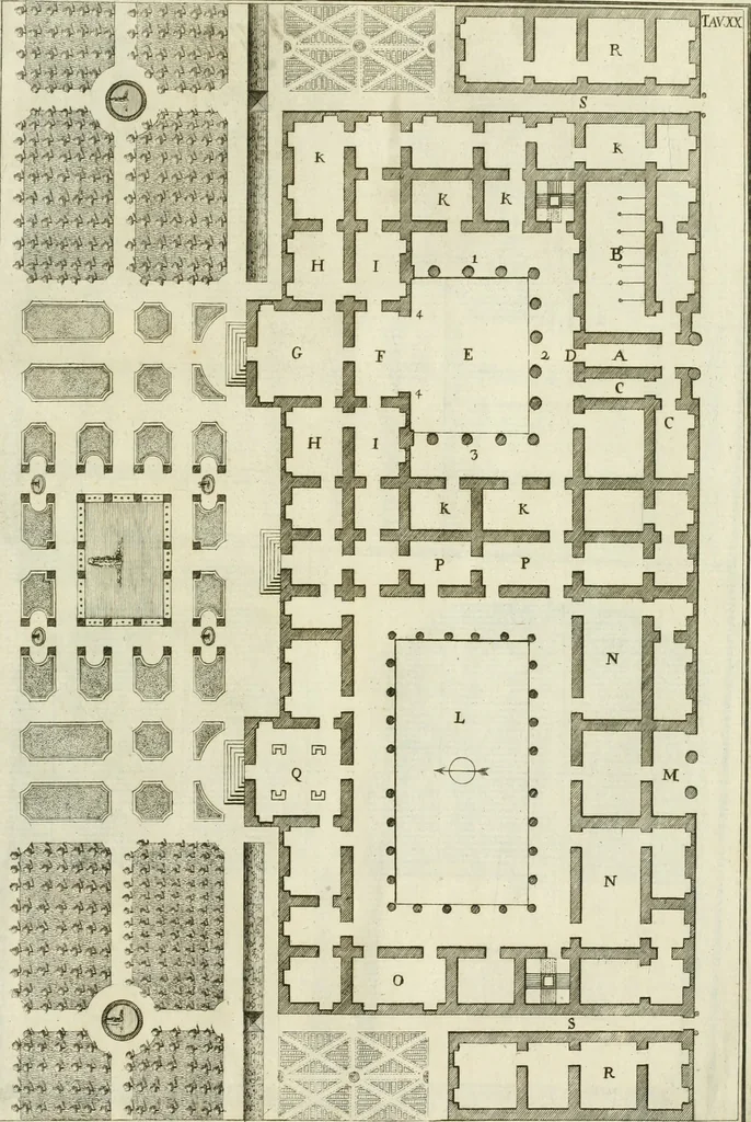 An illustration from L'architettura di Marco Vitruvio Pollione, 1790, leaf 386