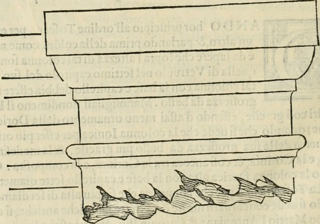 An illustration from L'architettvra, 1567, leaf 119
