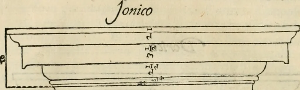 An illustration from L'architettvra, 1567, leaf 141