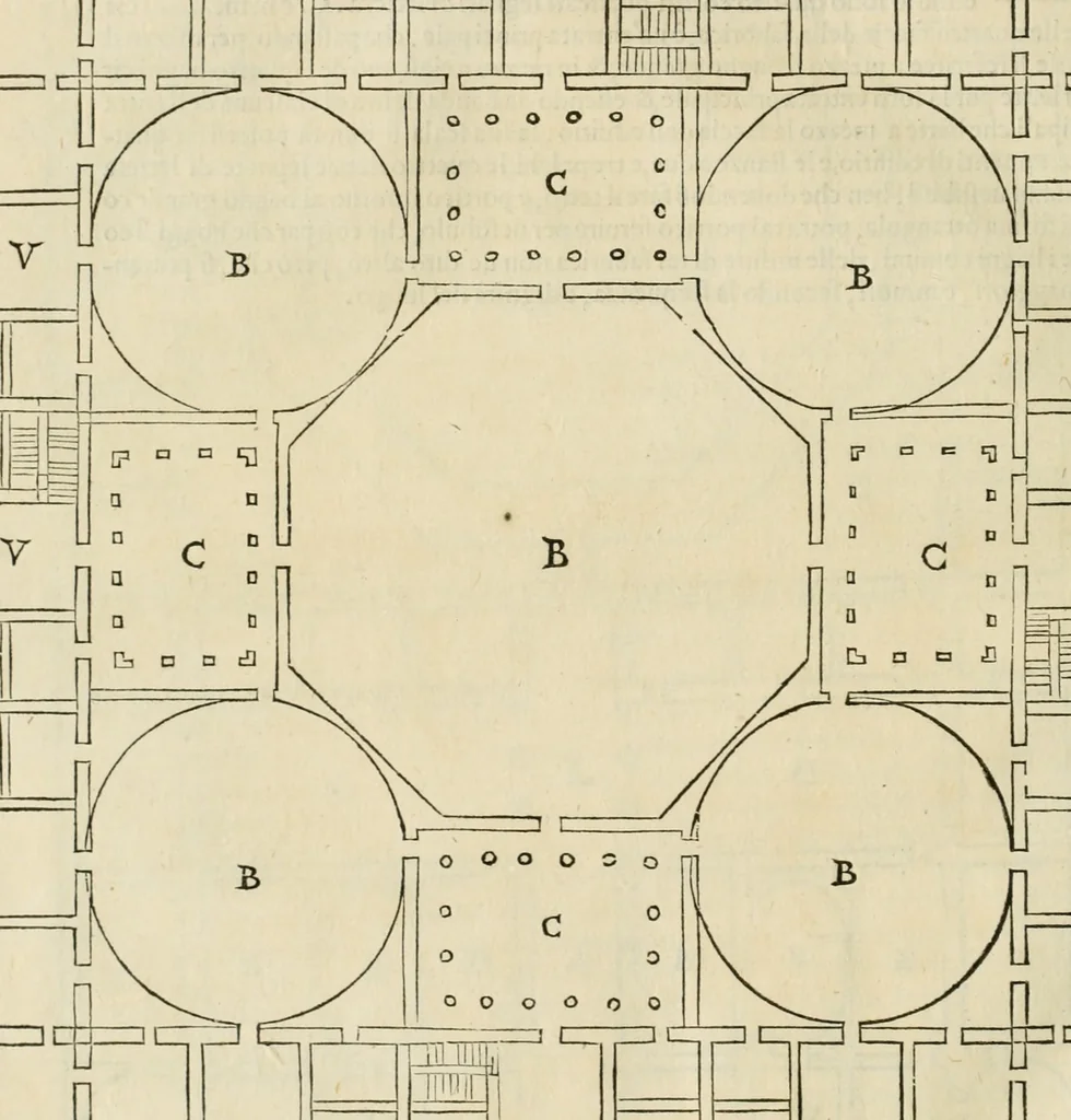 An illustration from L'architettvra, 1567, leaf 155