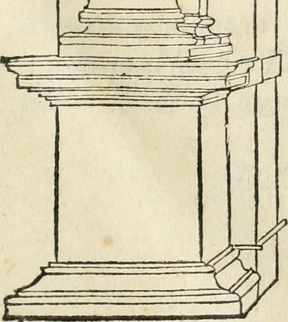 An illustration from L'architettvra, 1567, leaf 4