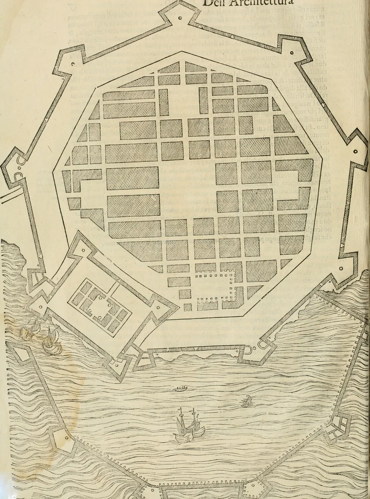 An illustration from L'architettvra, 1567, leaf 45