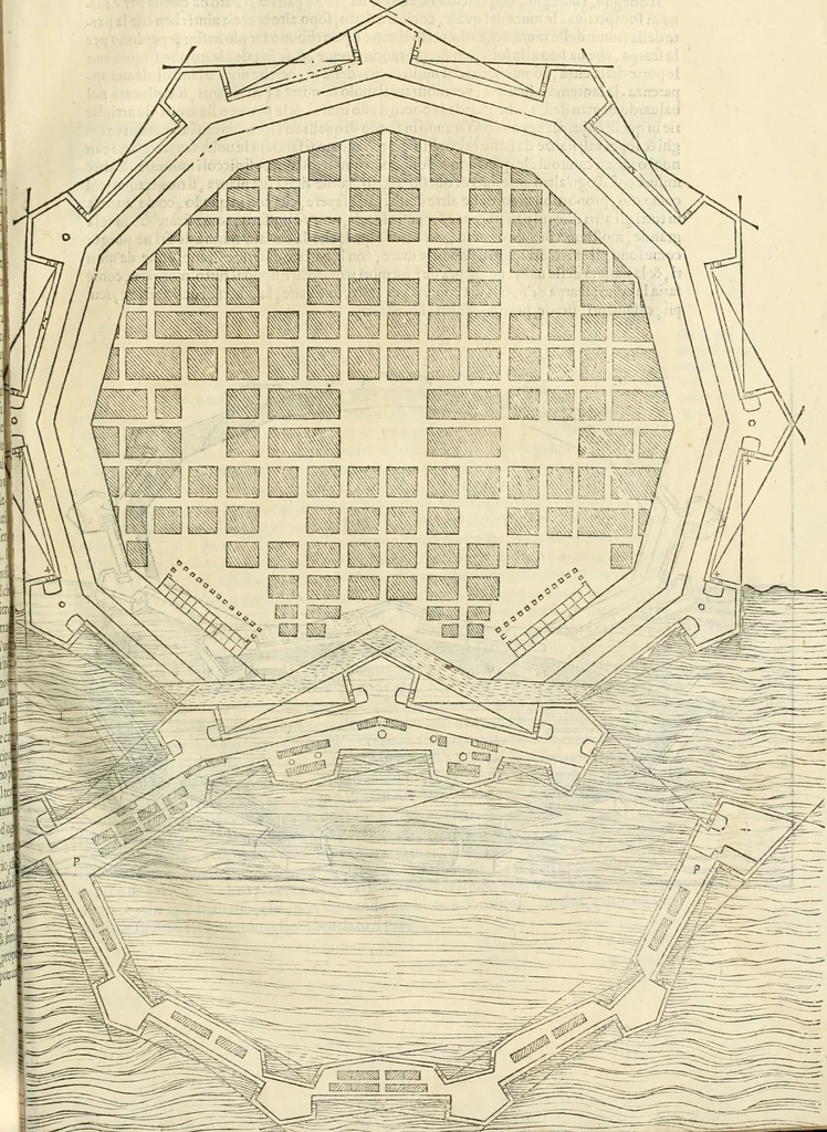 An illustration from L'architettvra, 1567, leaf 48