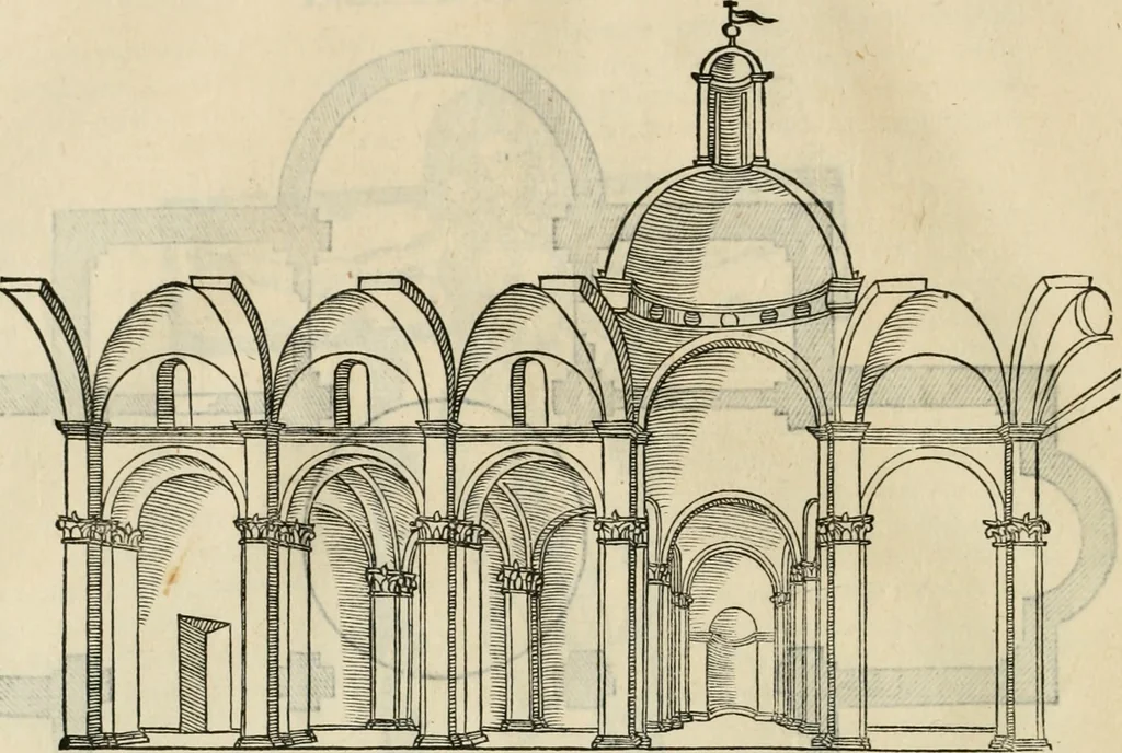 An illustration from L'architettvra, 1567, leaf 85