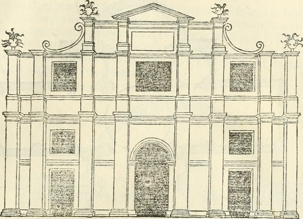 An illustration from L'architettvra, 1567, leaf 86