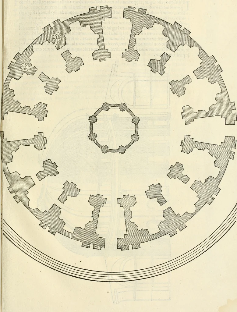 An illustration from L'architettvra, 1567, leaf 92