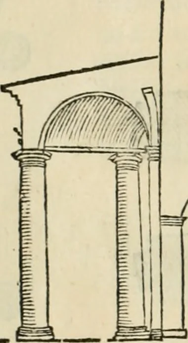 An illustration from L'architettvra, 1567, leaf 99