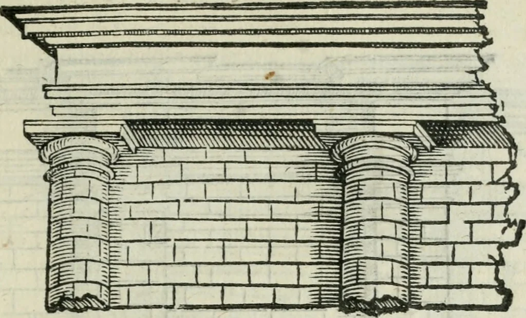 An illustration from L'architettvra, 1565, leaf 196