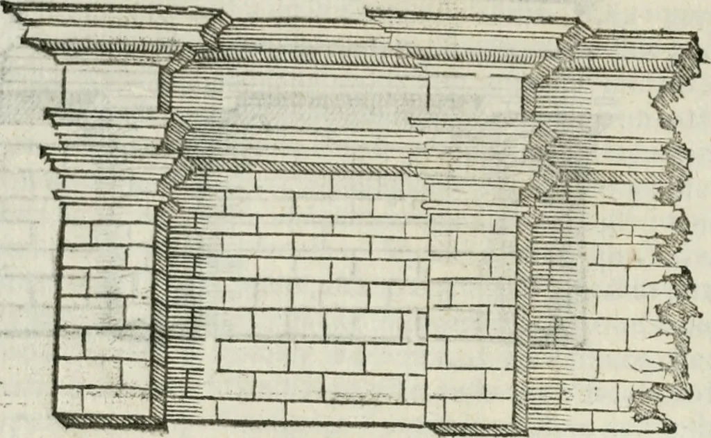 An illustration from L'architettvra, 1565, leaf 197