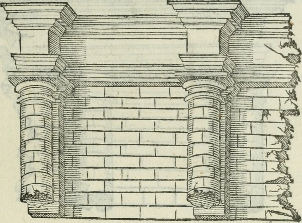 An illustration from L'architettvra, 1565, leaf 198
