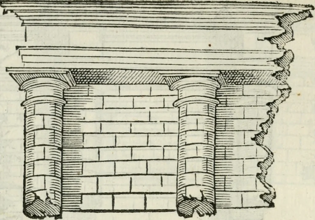 An illustration from L'architettvra, 1565, leaf 199