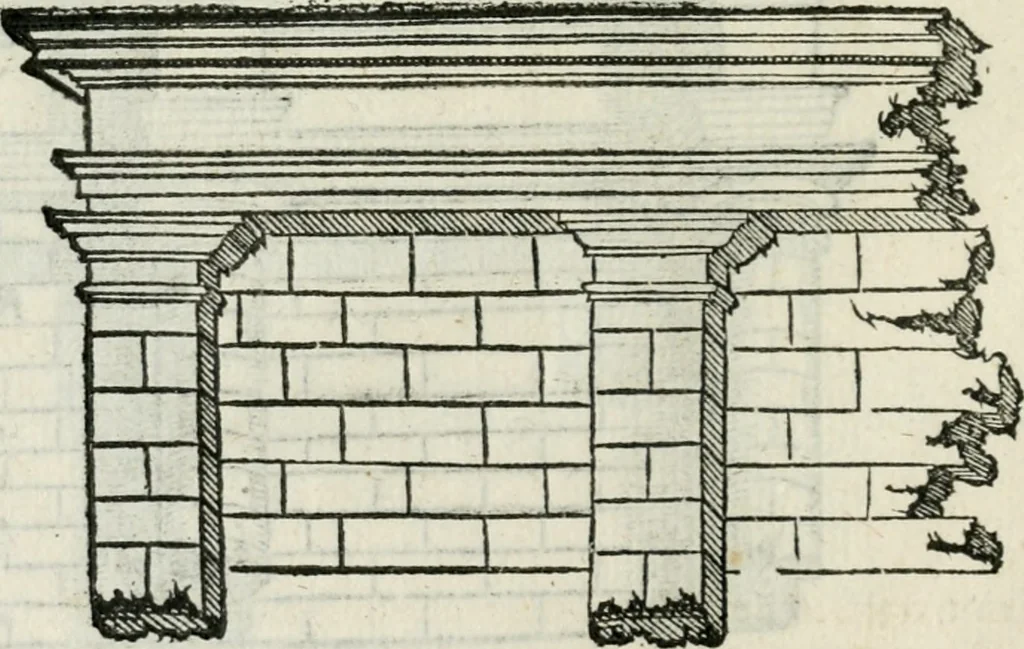 An illustration from L'architettvra, 1565, leaf 201