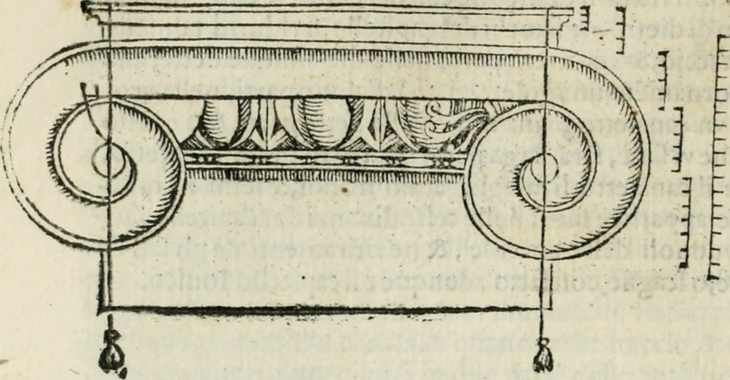 An illustration from L'architettvra, 1565, leaf 227