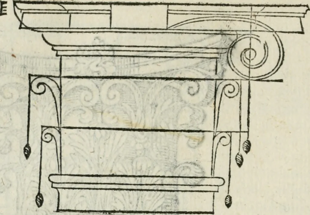 An illustration from L'architettvra, 1565, leaf 231