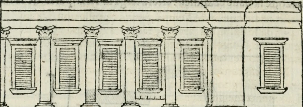 An illustration from L'architettvra, 1565, leaf 261