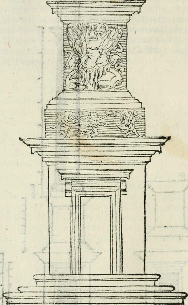 An illustration from L'architettvra, 1565, leaf 283